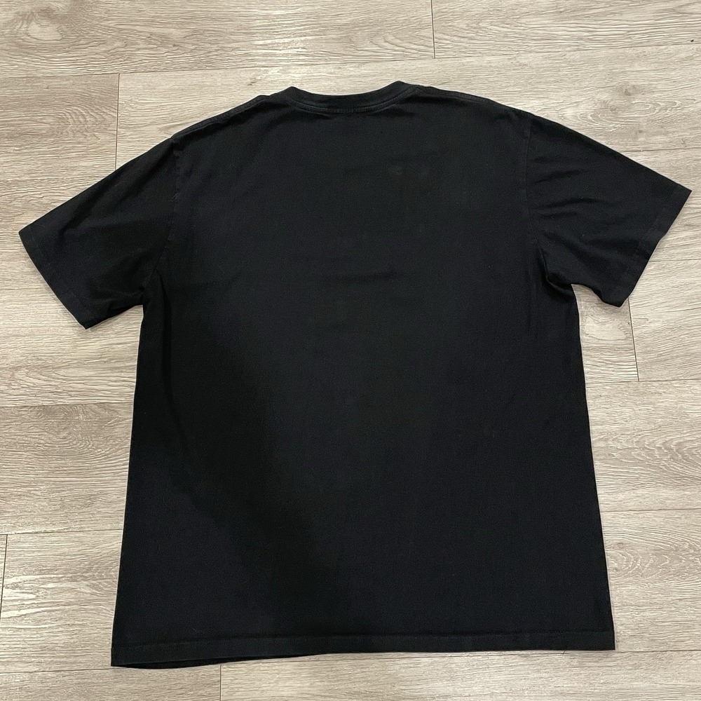 Retro Graphic T Shirt Black Novelty Old Skool Tee Short Sleeve Casual READ - Picture 4 of 4
